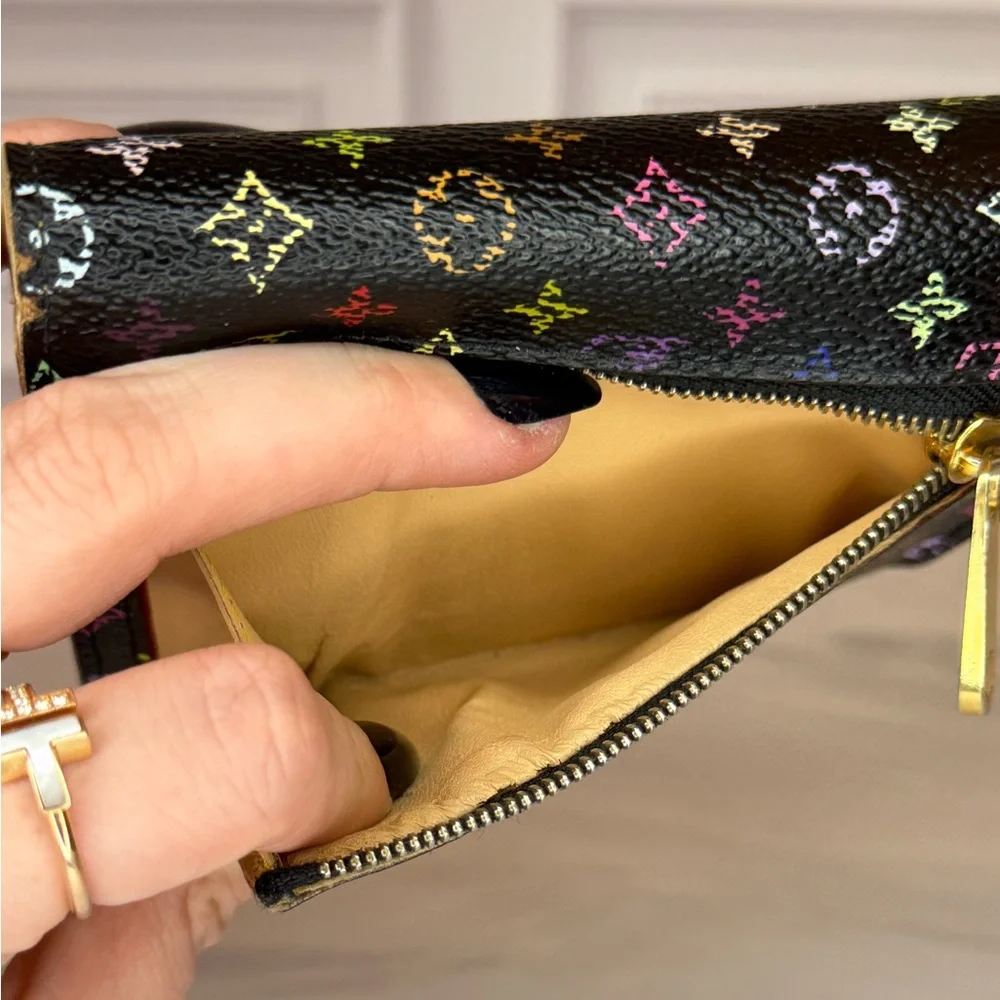 Louis Vuitton x Murakami Multicolor Koala Compact Wallet | Full Inclusion